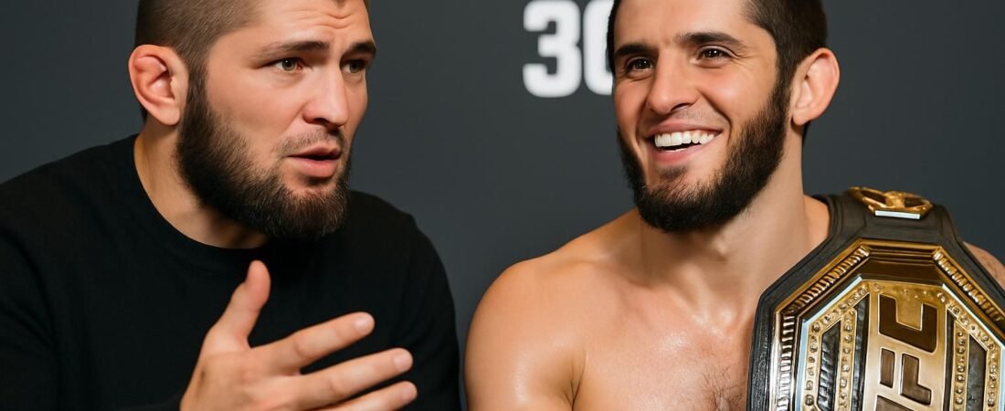 Khabib Nurmagomedov adresse un hommage vibrant à Islam Makhachev après l&rsquo;UFC 330 : « Il a brillé comme jamais »