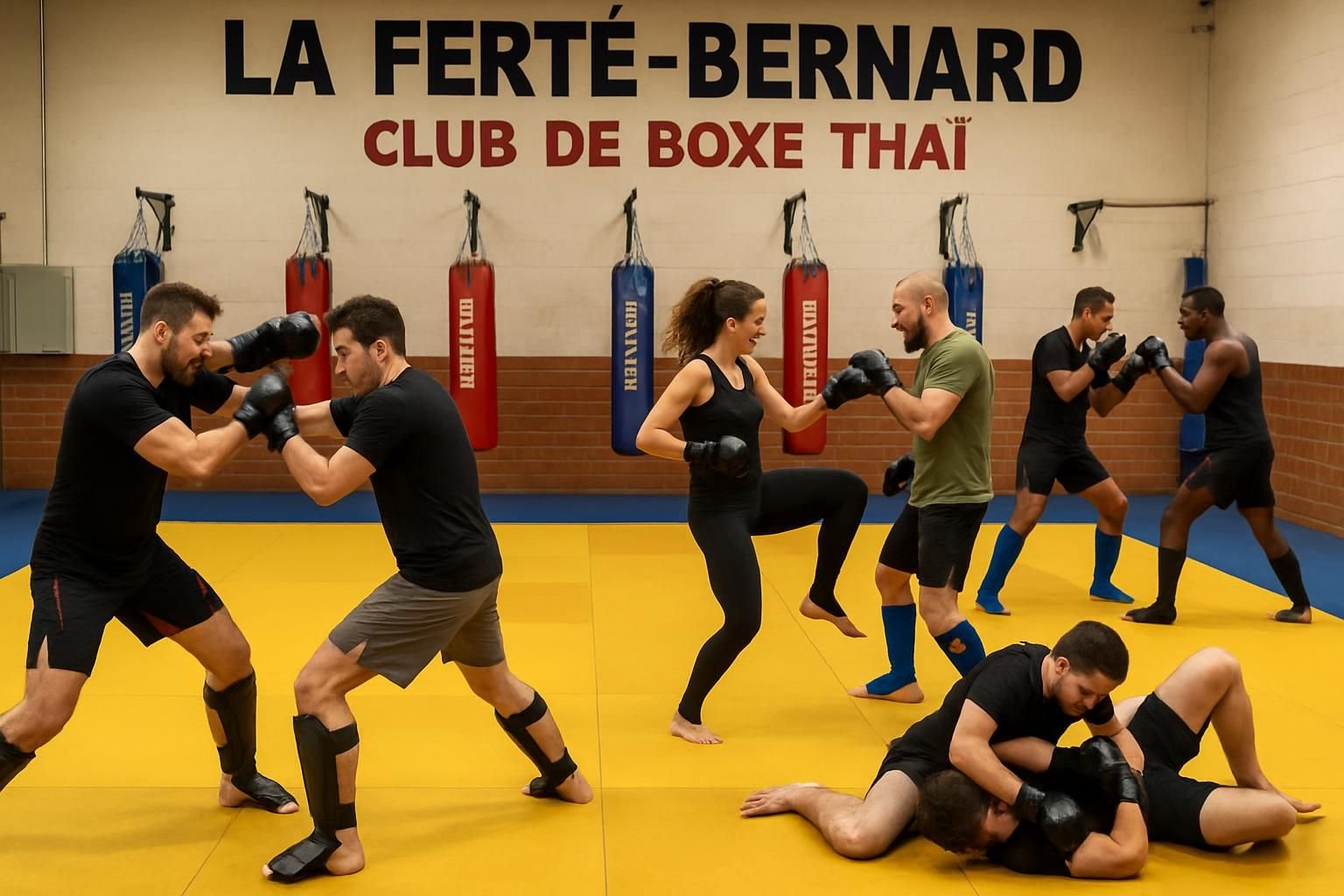 le club de boxe thaï de la ferté-bernard crée une nouvelle section mma pour répondre à la popularité grandissante de ce sport et offrir de nouvelles opportunités aux passionnés.