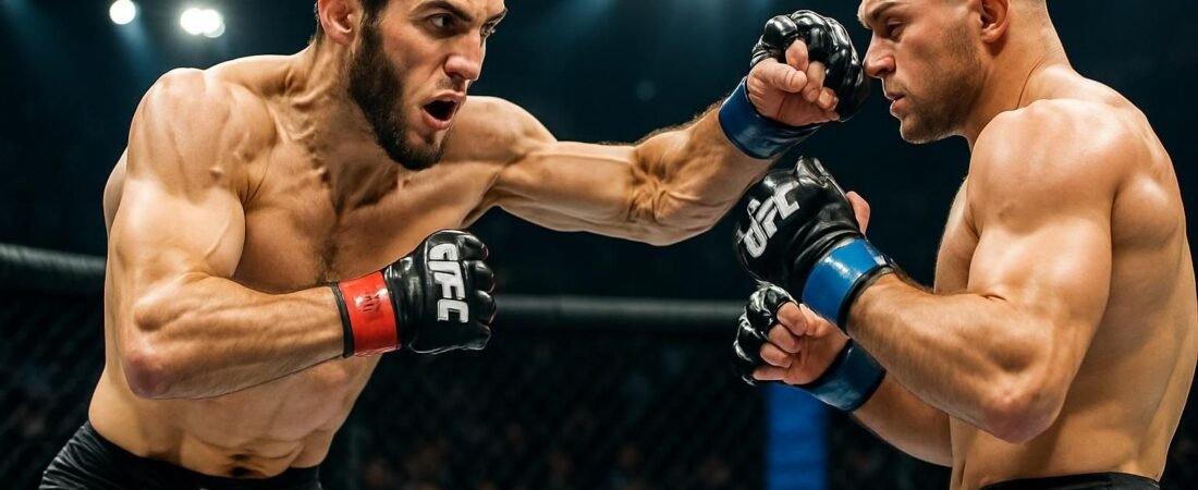 UFC 330 : Makhachev allume la mèche et lance un défi musclé à Garry