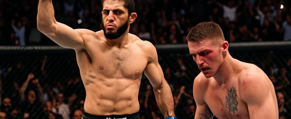 UFC : Islam Makhachev remporte sa 17e victoire d’affilée et conserve son titre face à Ian Garry