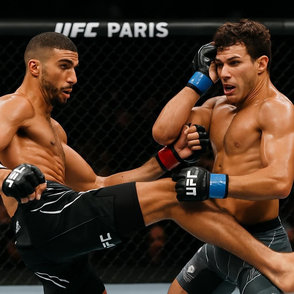 découvrez ufc paris 5 avec neuf champions français à l'honneur, des combats diffusés en clair et les débuts prometteurs de salahdine. ne manquez rien de cet événement exceptionnel!