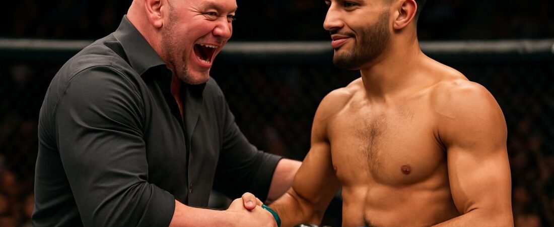 Dana White félicite les débuts phénoménaux de Salahdine Parnasse