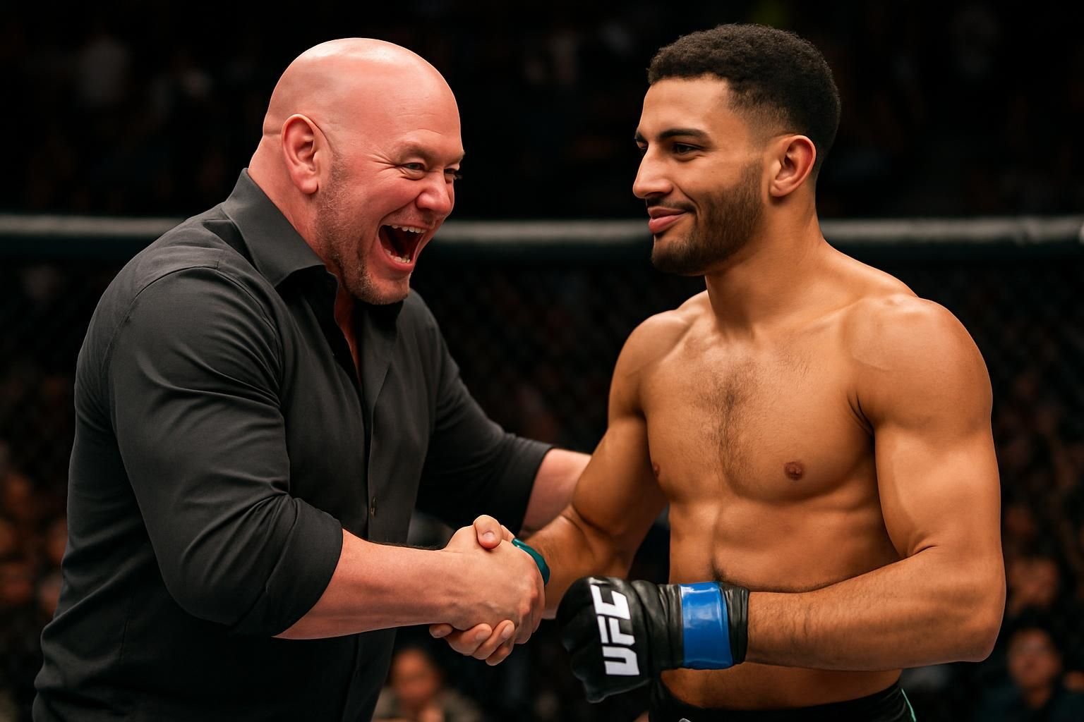 Dana White félicite les débuts phénoménaux de Salahdine Parnasse