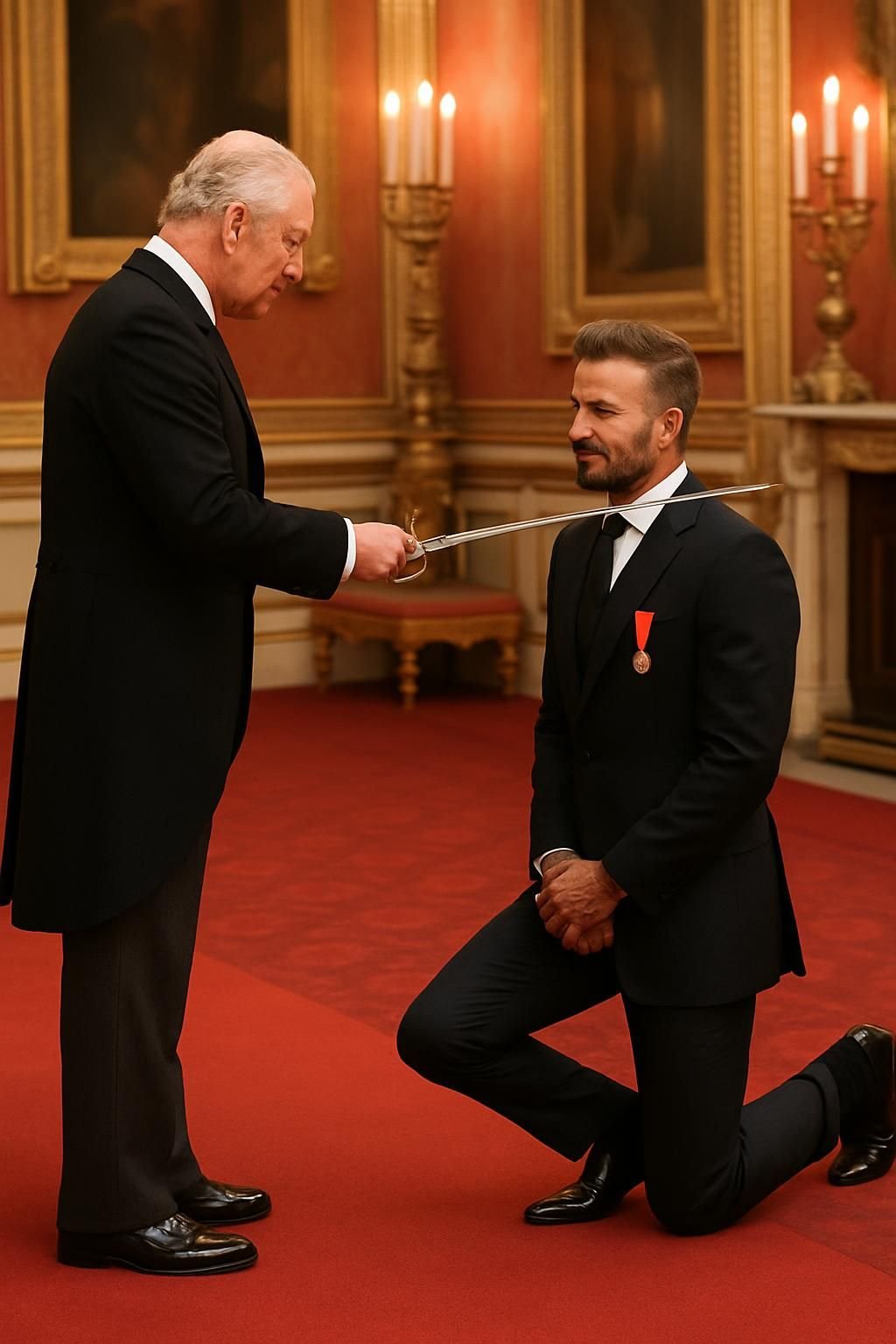 découvrez pourquoi david beckham a été honoré par le roi charles iii, mettant fin à une attente longue et pleine de suspense.