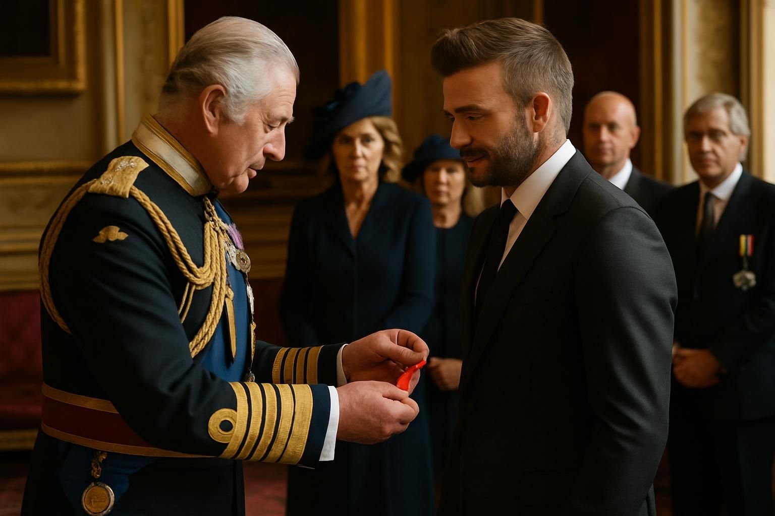 David Beckham honoré par le roi Charles III : les raisons de cette attente interminable