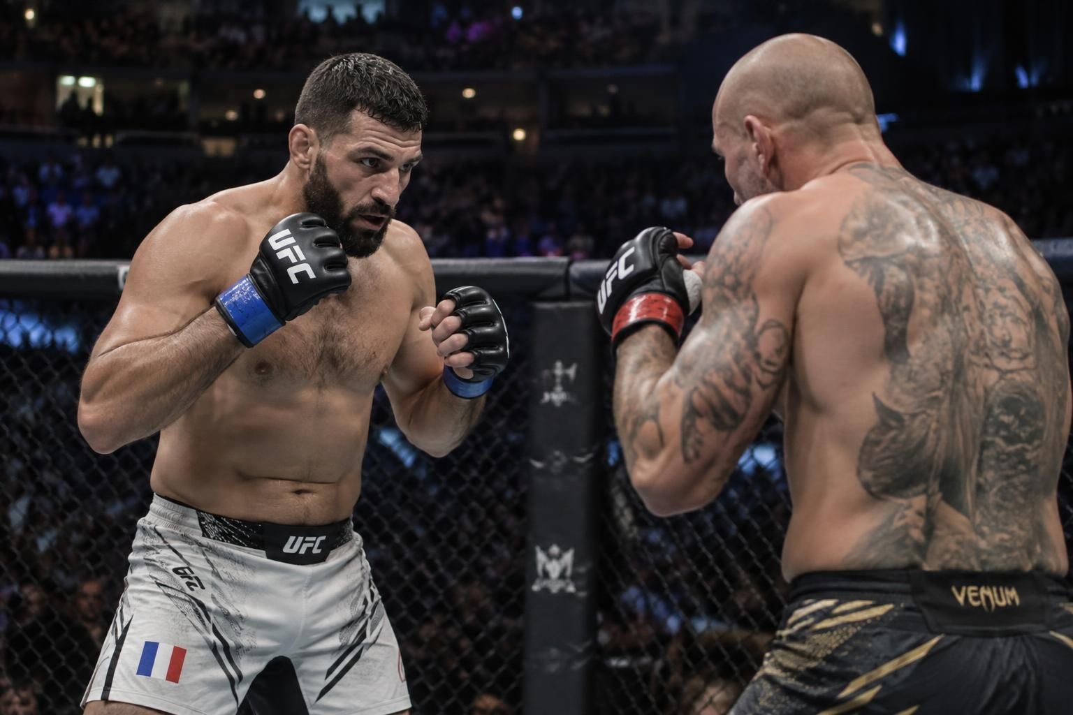 benoît saint-denis vise la ceinture de l’ufc, mais devra franchir plusieurs étapes et relever de grands défis avant de décrocher le titre.