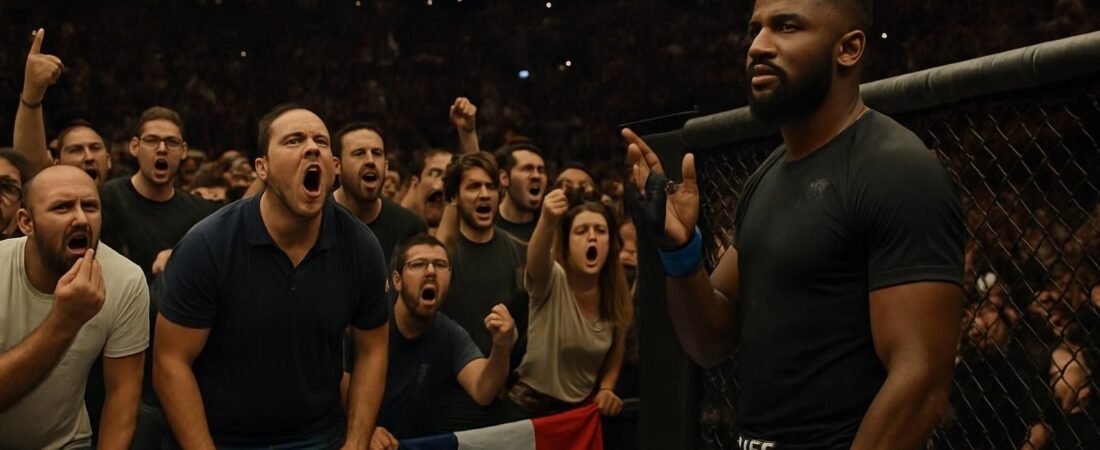MMA : Cédric Doumbè condamne le « comportement déplorable » des spectateurs français à l&rsquo;UFC Paris