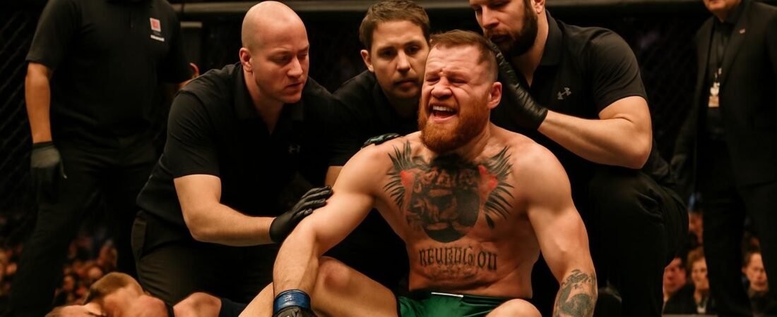 MMA : Contre-performance pour Conor McGregor avec une blessure lors de son retour, Benoît Saint Denis s’incline rapidement