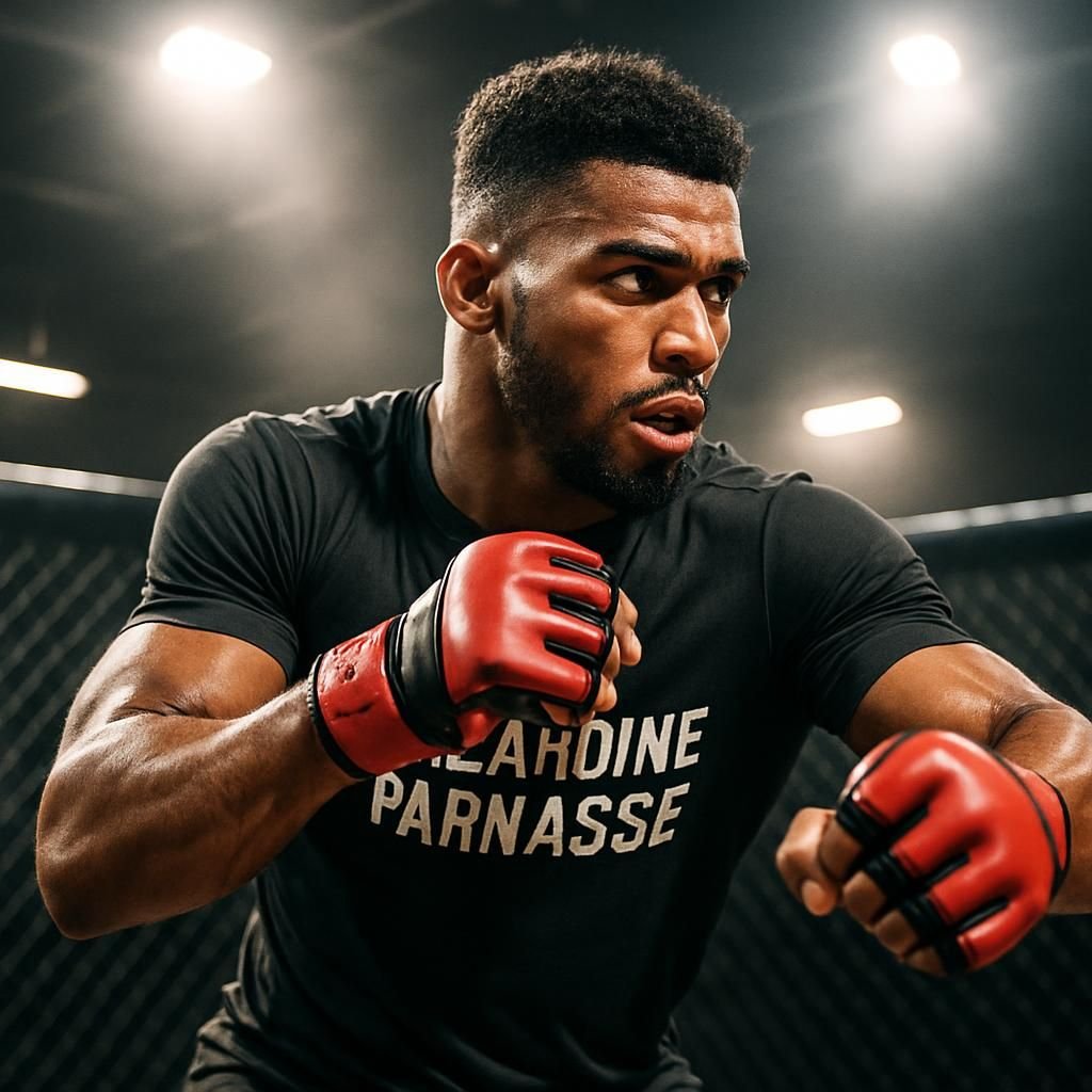 découvrez salahdine parnasse, le prodige français du mma, qui a fait sensation lors de ses débuts remarqués en ufc ce samedi.