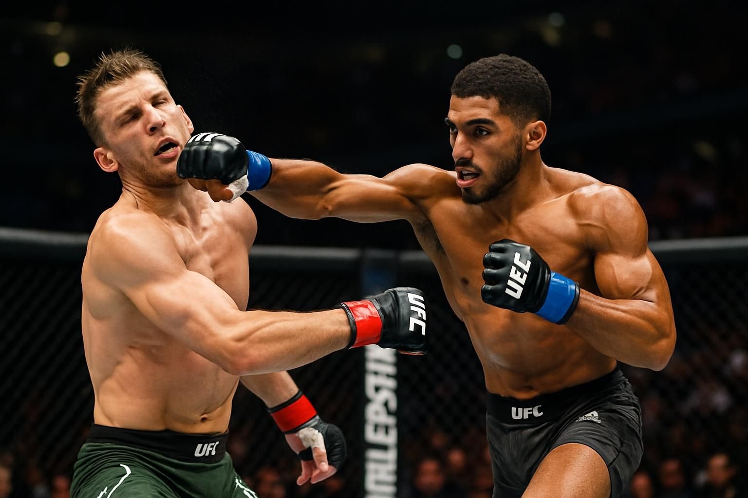 MMA : Salahdine Parnasse signe un coup d&rsquo;éclat en battant Dan Hooker par KO lors de ses débuts à l&rsquo;UFC