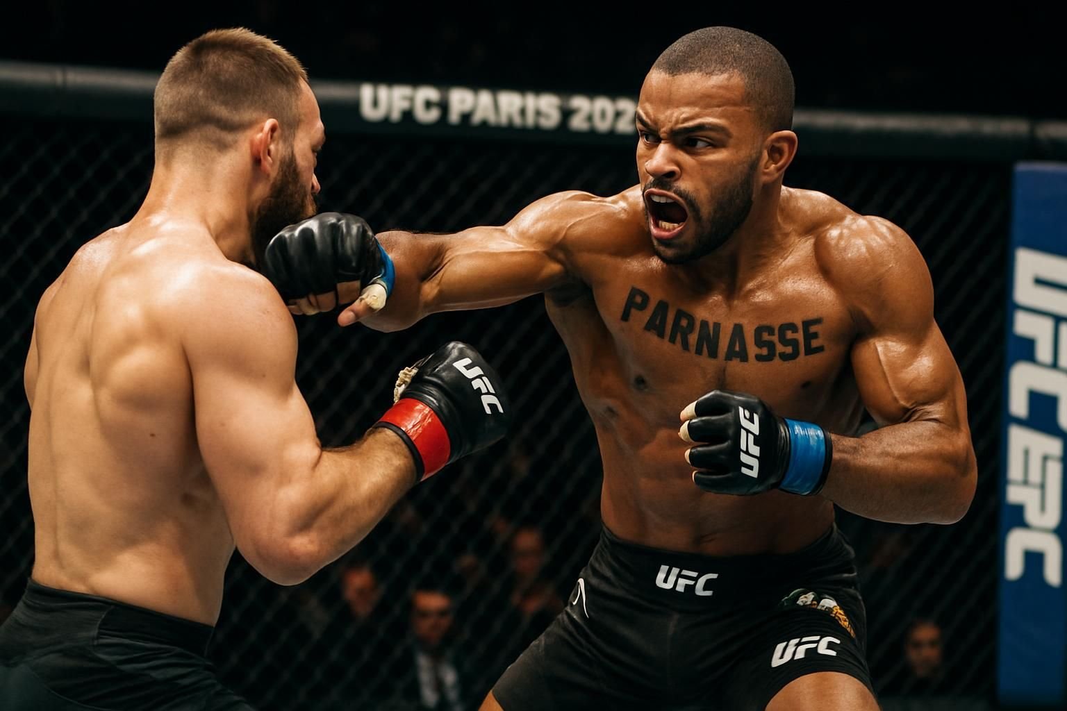 découvrez les éloges de ciryl gane envers les performances impressionnantes de parnasse dans le mma et l'ufc.