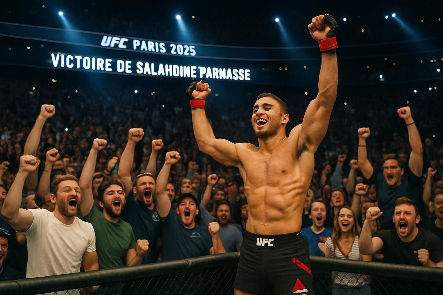 découvrez les éloges de ciryl gane envers les performances impressionnantes de parnasse dans l'univers intense du mma et de l'ufc.