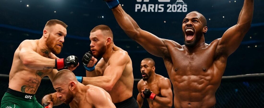 Regardez l&rsquo;UFC Paris 2026 en direct et en streaming : tous les combats à ne pas manquer