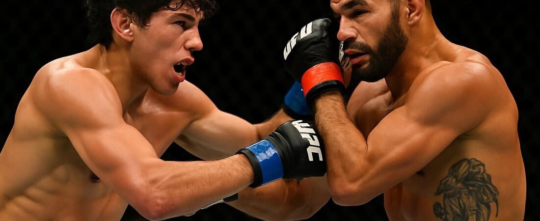 UFC Fight Night : Rosas Jr. vs Barcelos — Analyse IA, cotes et conseils pour vos paris