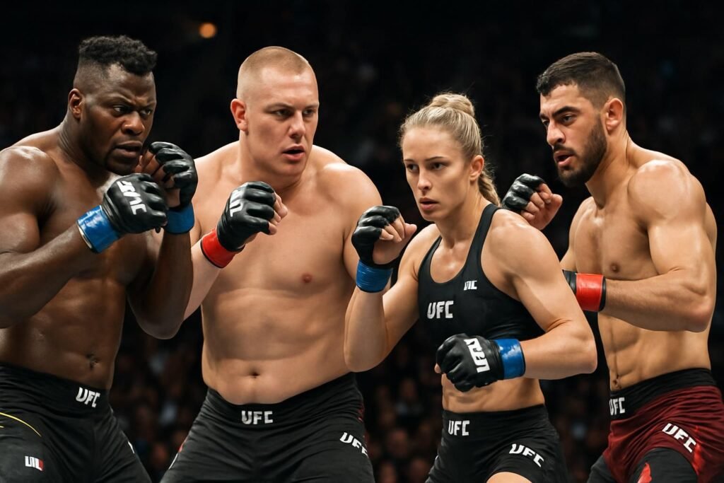 découvrez quel combattant français parmi gane, imavov, fiorot et parnasse a le meilleur potentiel pour décrocher une ceinture ufc et représenter la france au plus haut niveau.