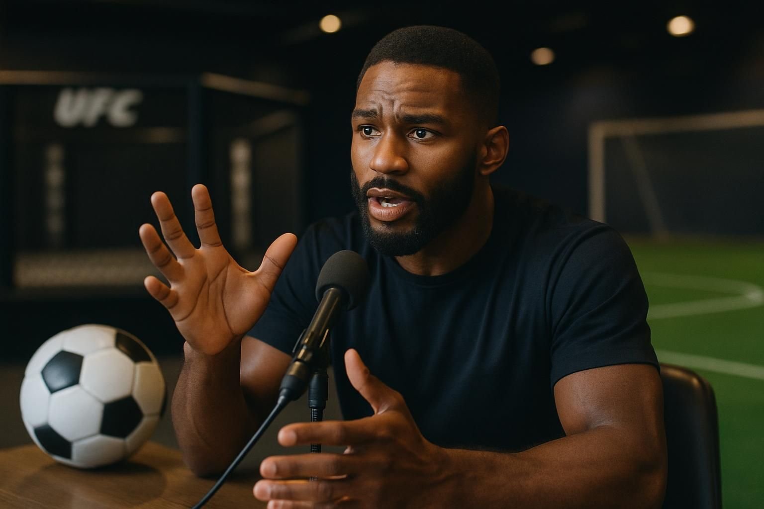 UFC Paris : Cédric Doumbè fustige les comportements agressifs, invitant à laisser le football sur le terrain