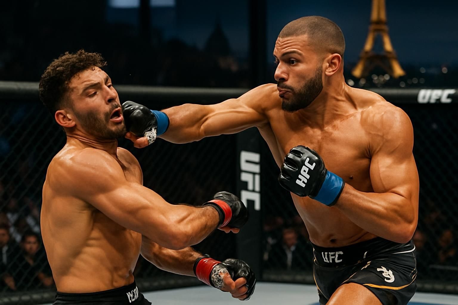 UFC Paris : Retour épique sur le KO spectaculaire du choc tant attendu entre Ziam et Sola, duel 100% français !