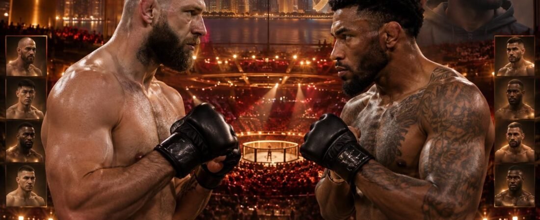 UFC Qatar : Jiri Prochazka face à Navajo Stirling, huit autres combats confirmés
