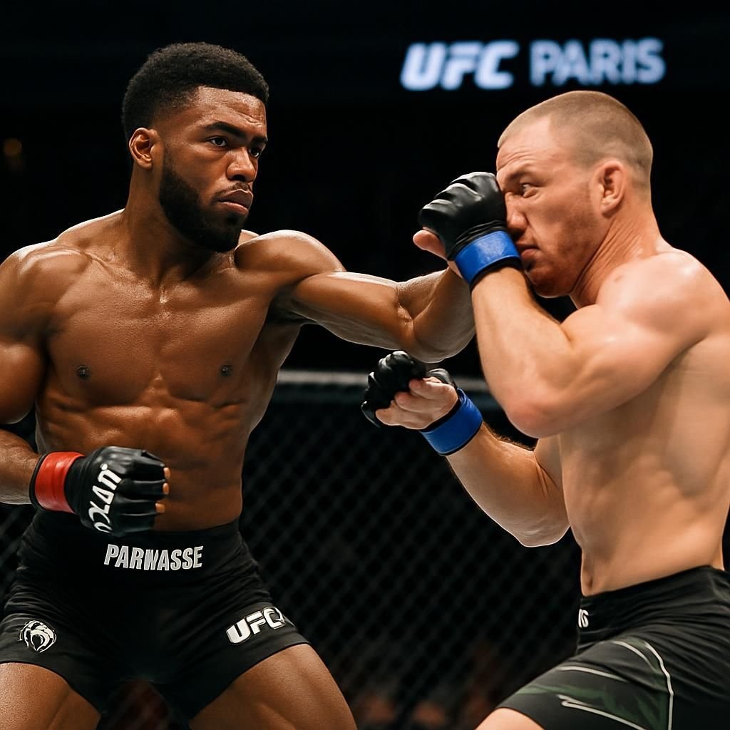 salahdine parnasse, combattant de l'ufc, critique ouvertement le style désordonné des combattants américains, offrant une analyse sans détour de leurs techniques sur le ring.