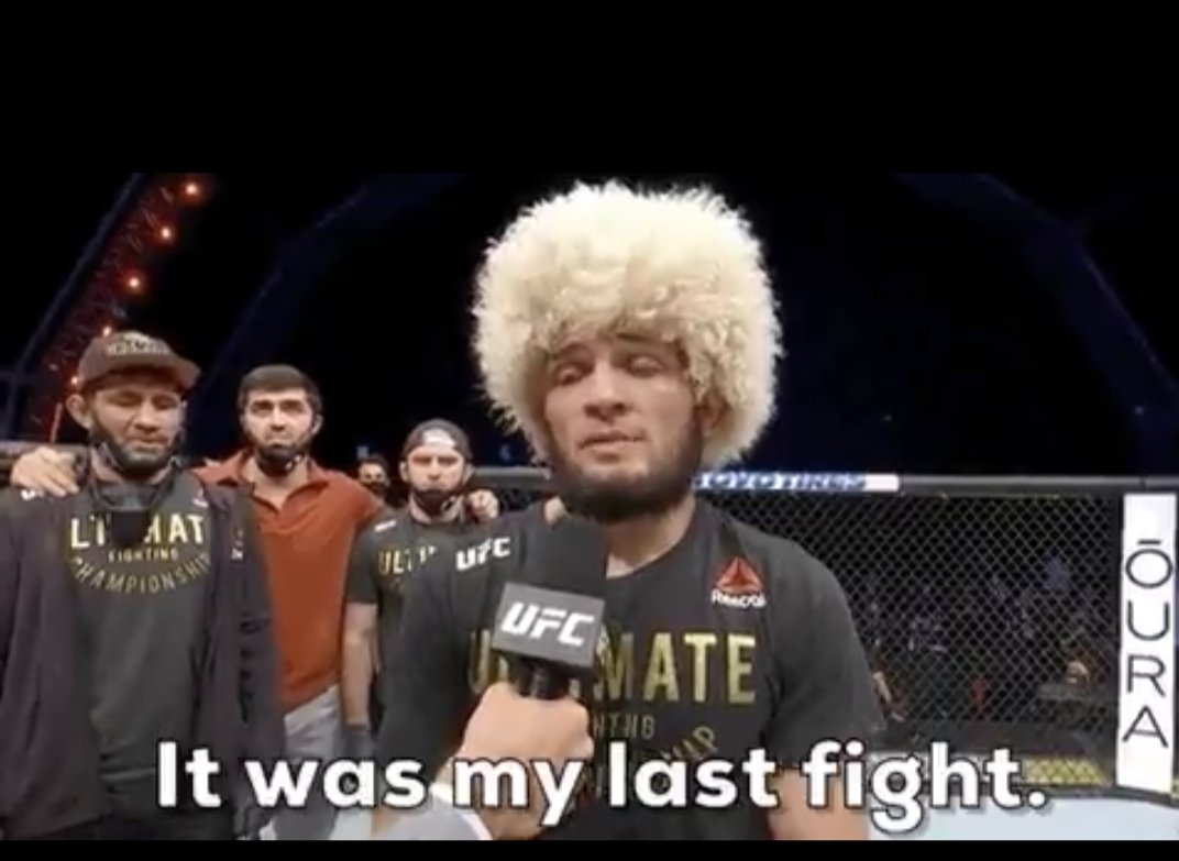 Pourquoi Khabib Nurmagomedov a arrêté le MMA ?