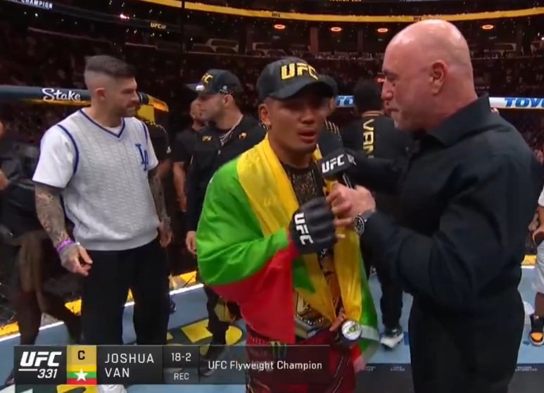Joshua Van s’impose par décision unanime face à Pantoja à l’UFC 331 et confirme son règne