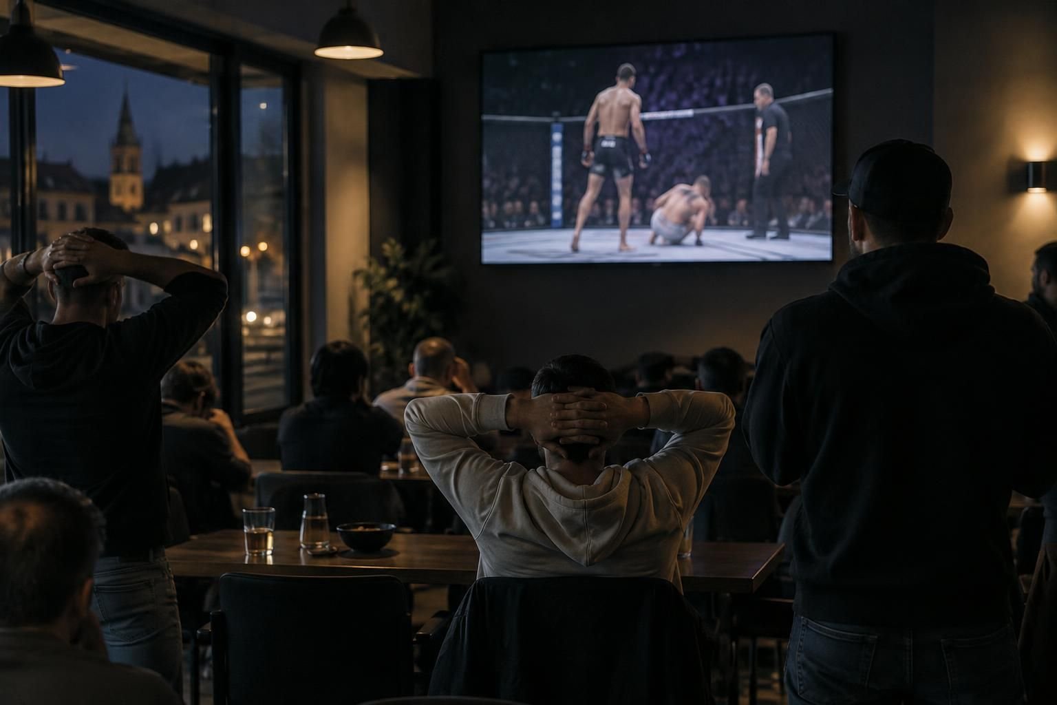 à forbach, noah gugnon s’incline en mma malgré les encouragements de ses proches, venus le soutenir avant et pendant son combat.