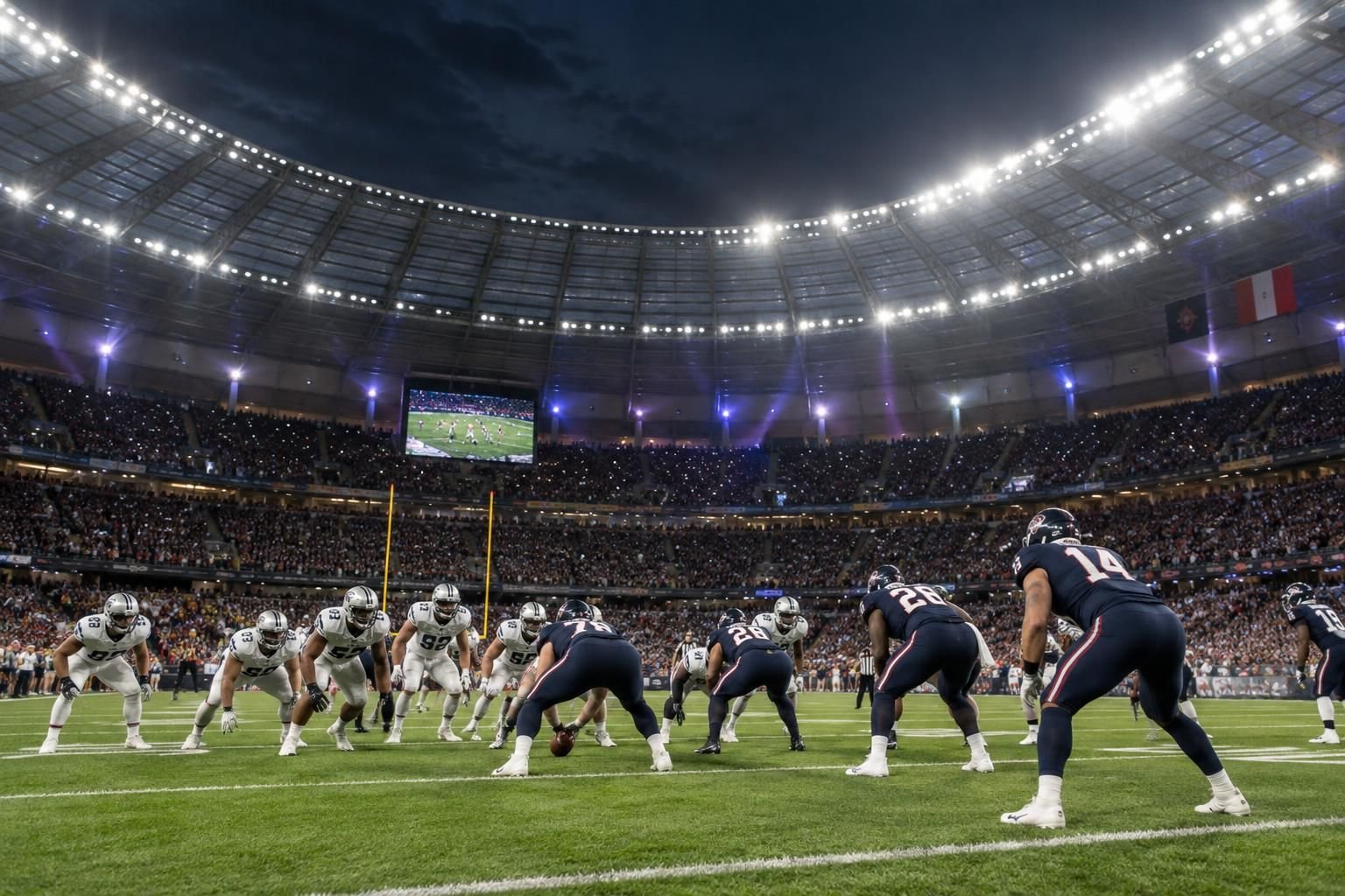 la nfl mise sur paris pour séduire les français : découvrez comment le football américain, un sport qui se joue surtout à la main, veut conquérir le public.