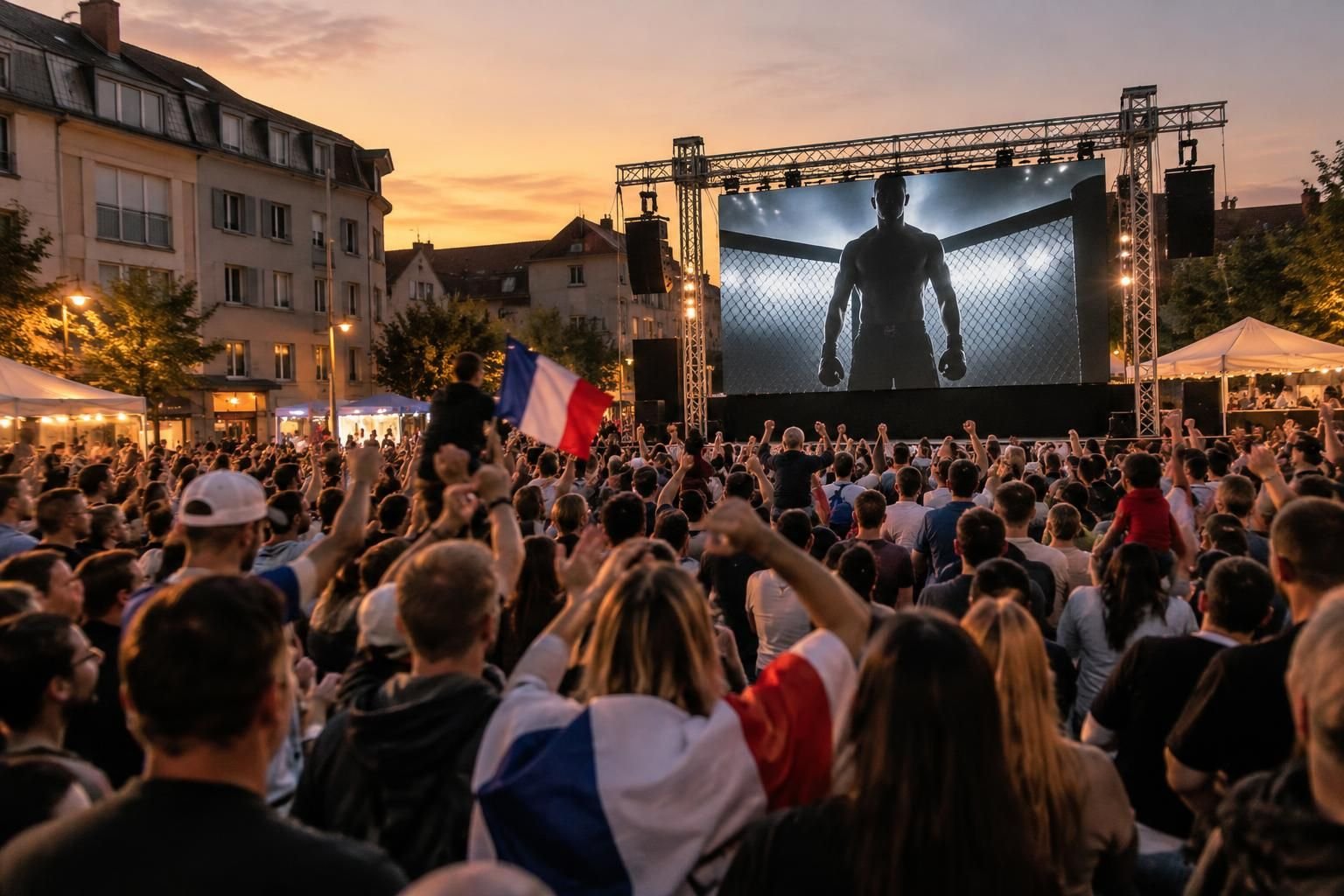 Moselle : Forbach ouvre une fan zone pour soutenir Noah Gugnon lors de son prochain combat à l’UFC