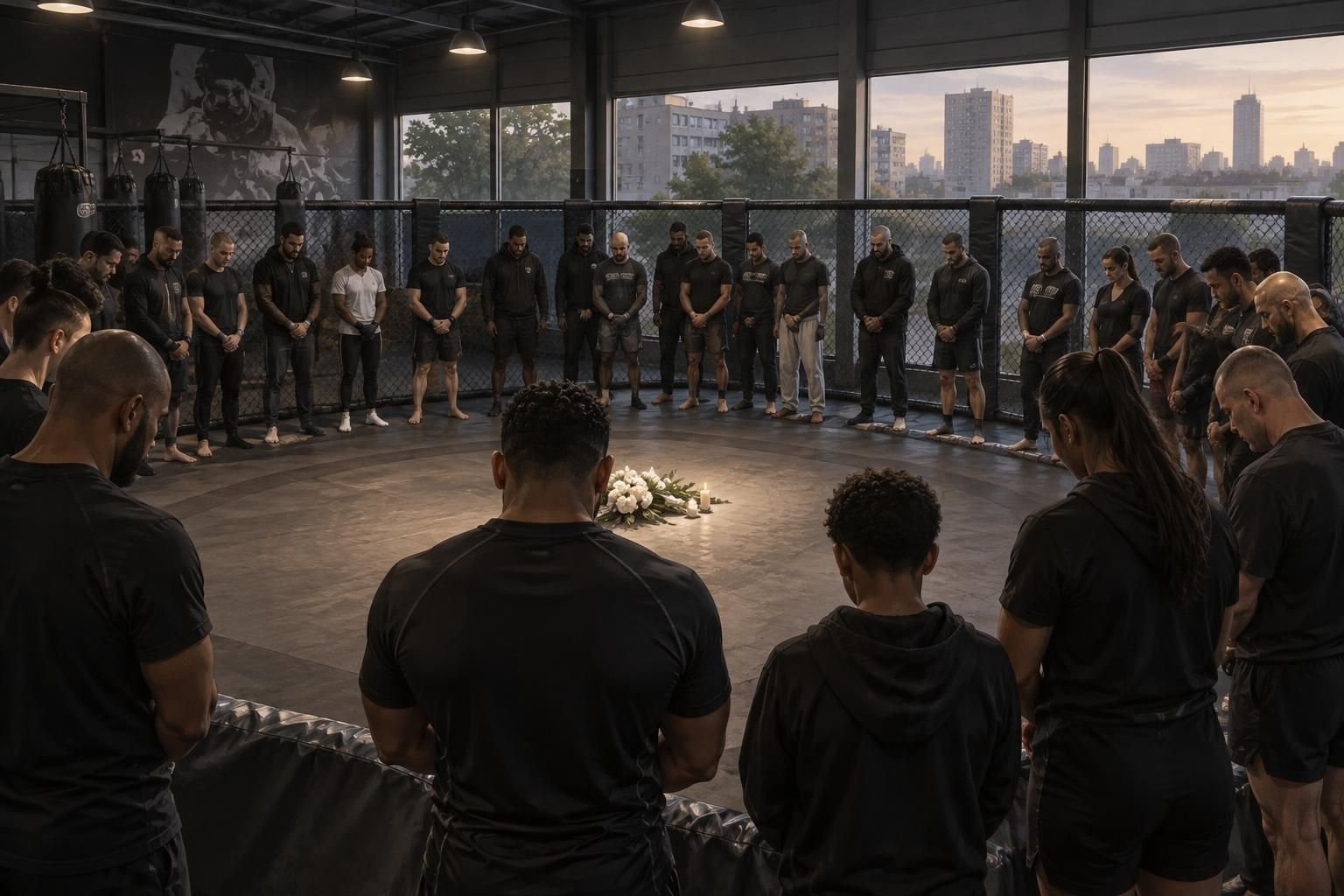 salahdine parnasse rend hommage à pengo bossio wangi, jeune espoir du mma tragiquement tué, et salue la mémoire d’un talent prometteur.