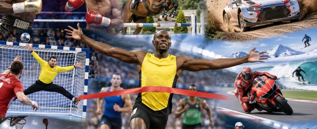 Toute l’actualité sportive en direct : athlétisme, handball, rallye, moto, boxe, équitation et bien plus encore