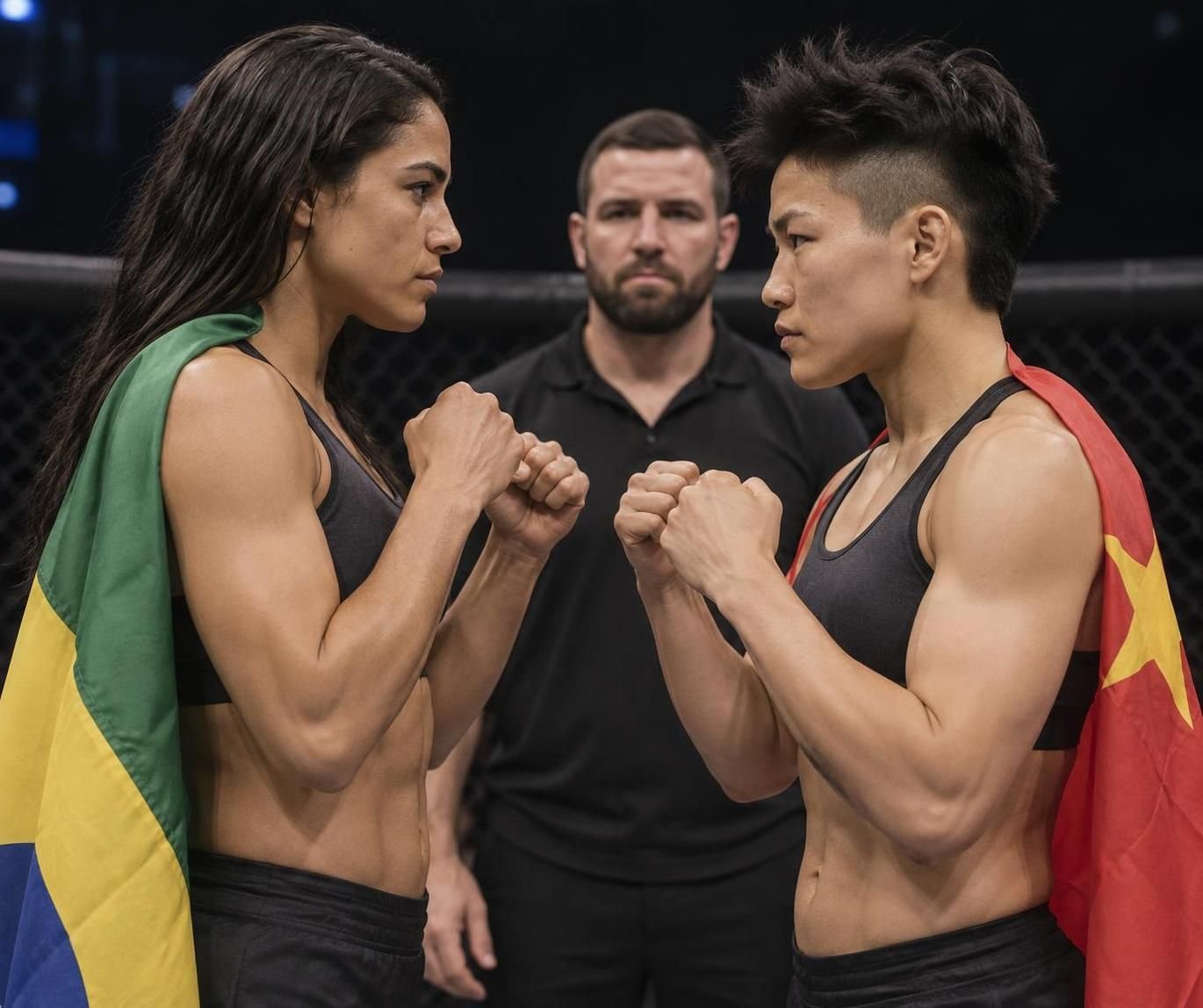 à l’ufc 332, silva et wang cong s’affrontent dans un duel explosif pour décrocher le trône vacant. découvrez les enjeux de ce choc très attendu.