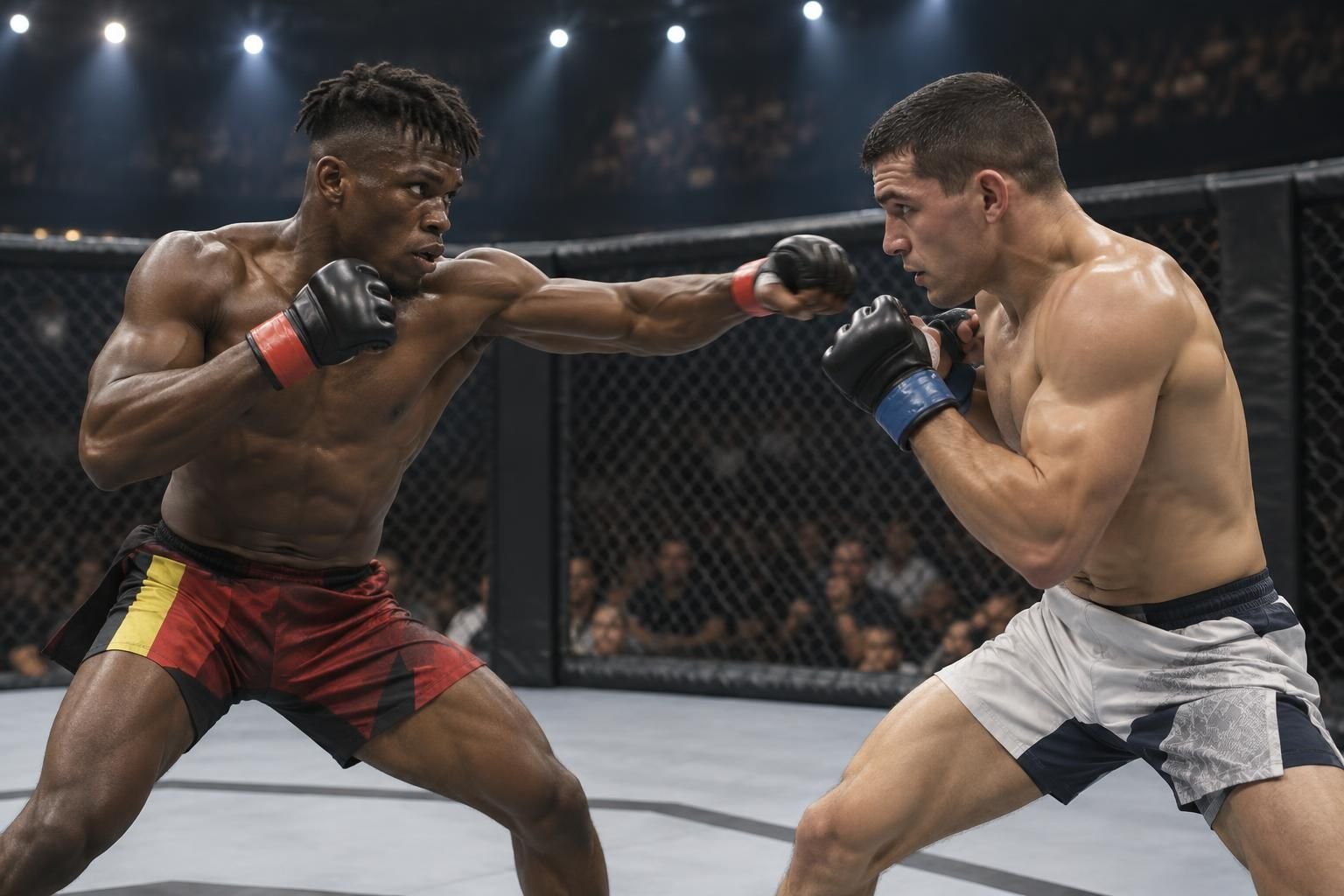 le mma belge encaisse deux coups durs à l’ufc : découvrez les conséquences pour losene keita et oki bolaji.