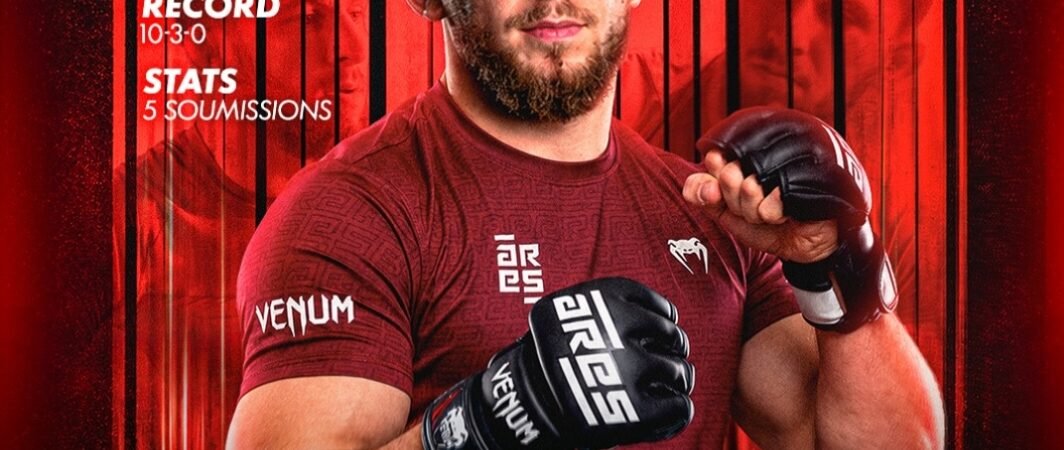 Bogdan Ouzdeyev signe à ARES : le finaliste de L’Arène passe professionnel