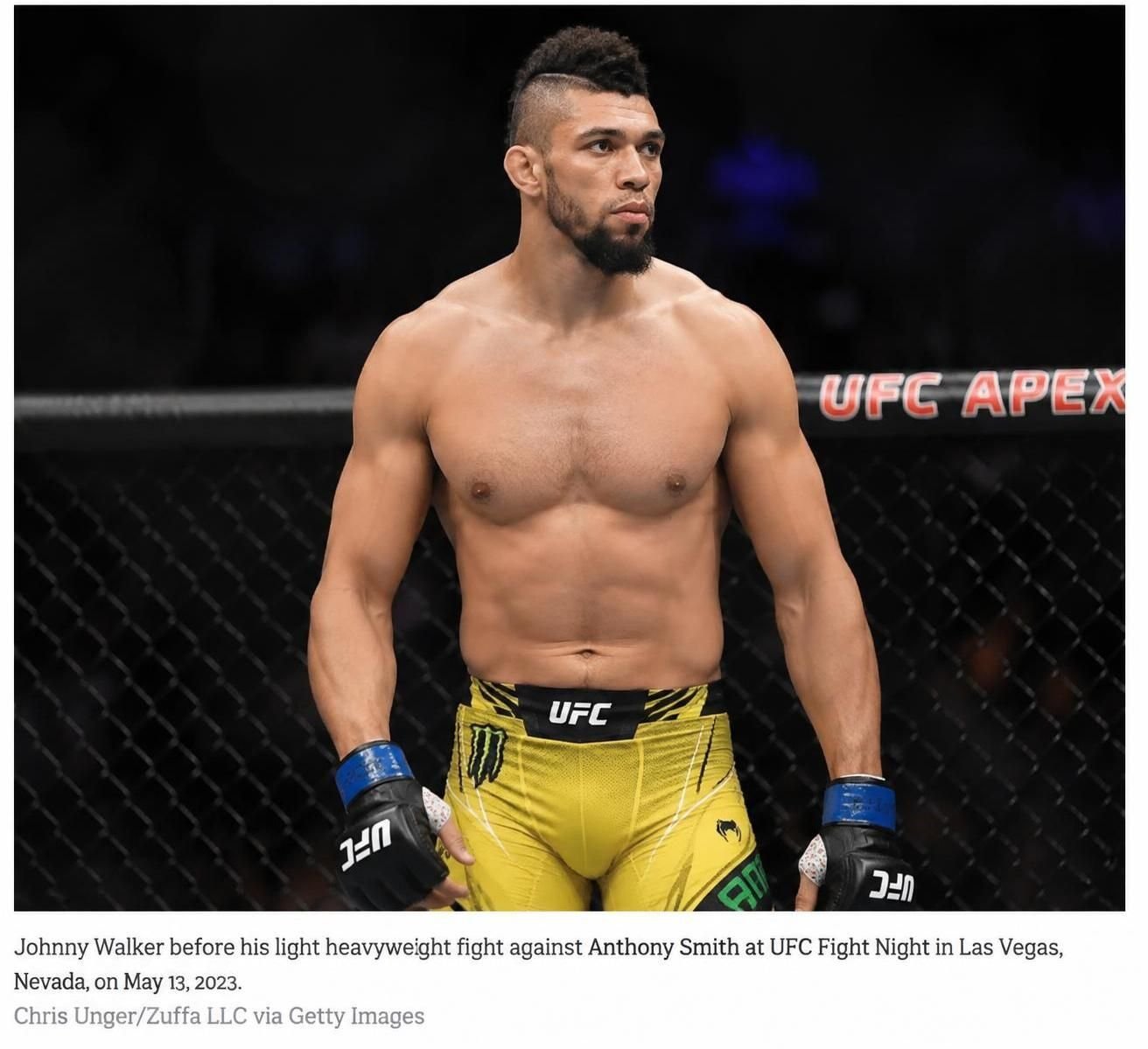 À l’UFC 332, Johnny Walker signe un KO spectaculaire face à Mick Parkin. Découvrez les temps forts de ce combat marquant.