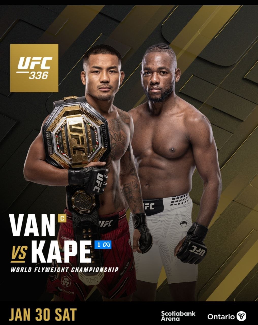 UFC 336 : Joshua Van défend sa ceinture face à Manel Kape en co-main event